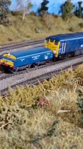 Bachmann Class 24 Has A Helping Hand With Some Esso Tanker Wagons #modelrailway #oogauge #train
