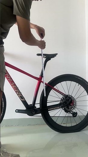 【ロードバイクのサイズ測定】完成車のサイズを正しく測る方法｜M17を実車で徹底解説