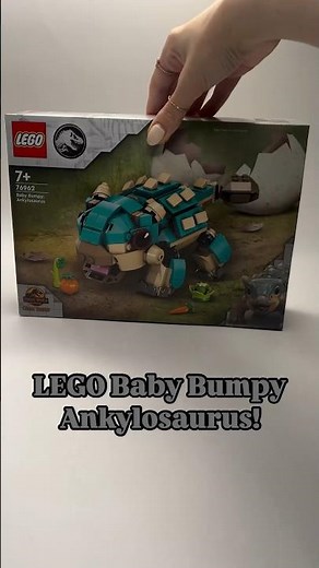 LEGO Jurassic World Baby Bumpy Ankylosaurus 🦖 #legojurassicworld #babydino
