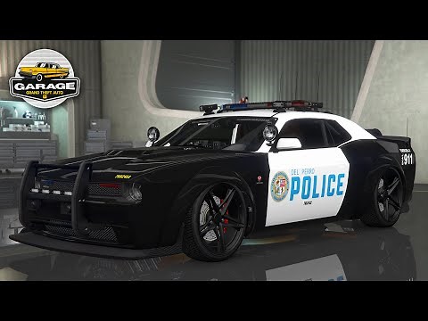 Bravado Gauntlet Interceptor Customization (Police Challenger) - GTA 5 Online