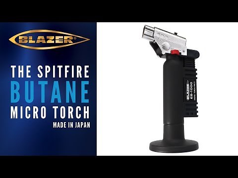 The Blazer Products Spitfire Butane Refillable Torch