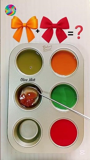 “Aesthetic DarkOrange–Pale Green–Scarlet Red Color Blends | 3 Bold & Contrasting Mixes for Coloring”