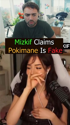 Mizkif Claims Pokimane Is Fake