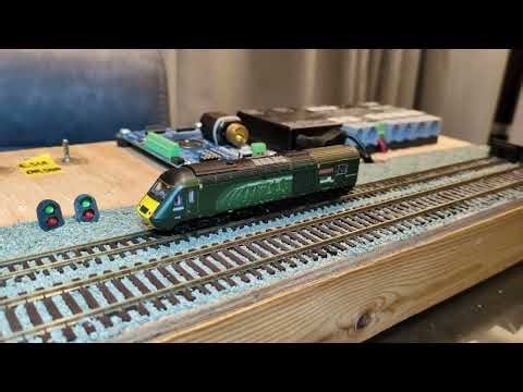 Gaugemaster/Dapol Class 43 HST GWR Castle Set (N GAUGE) DCC Sound Converted by Hookstone Models