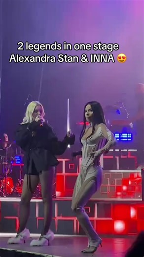 Alexandra Stan and INNA Live Performance in Finland