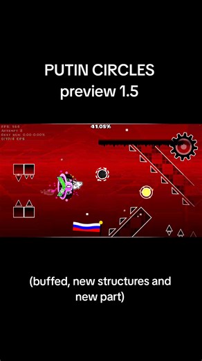 Putin Circles Preview: New Layout Features in Geometry Dash