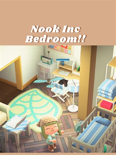 ACNH Interior Design: Nook Inc Bedroom Ideas