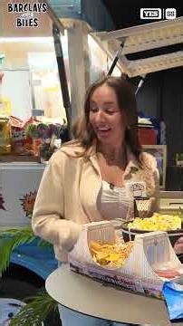 Sampling some of Barclays Center’s fan-favorite bites on the season finale of Barclays Bites 🍿🏀