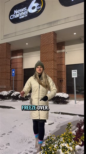 Saturday night snow update for Augusta, GA (I recorded this at 9pm) ❄️🥶 | WJBF NewsChannel 6