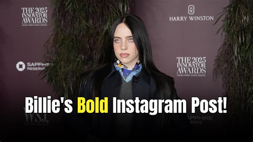 Billie Eilish flaunts her weight loss in a plunging polka dot top on Instagram