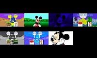 Mix of 8 videos from youtube : 8 Mickey Mouse Clubhouse Intros