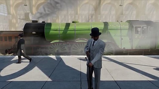 Flying Scotsman: locomotive with stunning VR immersive experience