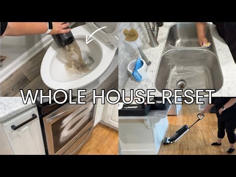 WHOLE HOUSE RESET | CLEANING MOTIVATION | EXTREME CLEANING MOTIVATION | CLEAN WITH ME | CLEAN HOME