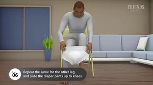 How to wear diaper pants | Friends Adult Diapers