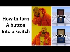 Compact Redstone Toggle Button (Minecraft version 1.19+)