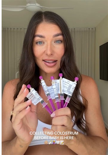 Collecting Colostrum Before Baby Arrives