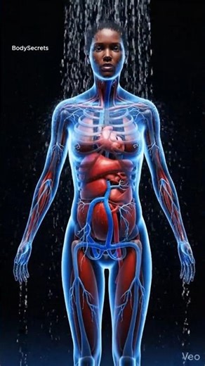 Hot vs Cold Showers Relax or Activate Your Body #aivideo #bodyreactions #youtubeshorts