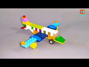 How To build a Lego Airplane ✈️| Lego Classic 10696 | Building Blocks instructions | Diy