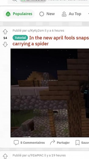 J'ai créé des sables mouvants... - FuzeIII #minecraft #fuzeiii #challenges #minecraftitps