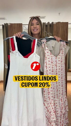 Vestidos lindos cupom 20% off em todo site e app graciane acima de 299 🌺 #cupomrenner #vestidos #blackfriday | Graciane Sobrinho
