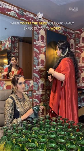 Shaadi Behaviour • Wedding Content Creator on Instagram: "Bride hu to “Princess Treatment” to chahiye na!🧚🥰 🤳 @shaadibehaviour 💓 @tanyaa_gulati @mmuskanmalhotra2 [ funny reels , bride to be, funny meme, nanad and bhabhi, sister in law, 2026 bride, trending reels]"