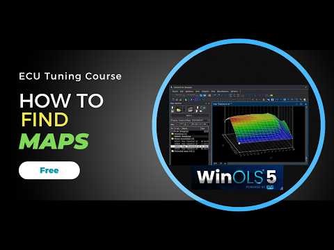 How to Find Maps in WinOLS | ECU File Opening & Map Detection Tutorial ( ECU Remapping Tutorial)
