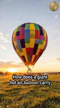 How Hot Air Balloons Actually Fly 🎈🔥