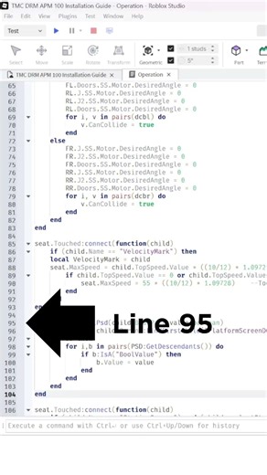 Platform Doors tutorial on Roblox APM System! #RobloxAutomaticRailway #APM100