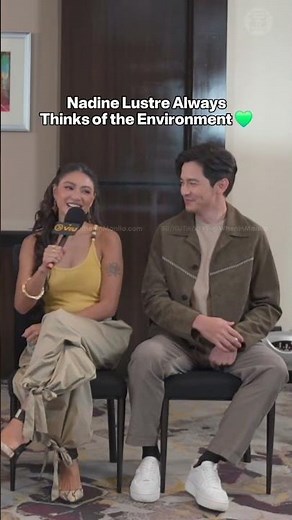 Nadine Lustre is an Environmentalist