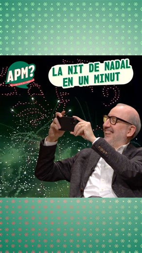 La nit de Cap d'Any del 2025 resumida en un minut 🥂🍇 | APM?