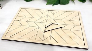 Wood Mosaic Sign Kit, DIY Barn Quilt Crafts, Sign Making Supplies, Wooden Puzzle Craft Project Ideas, Paint Party Sign Bundle, Cross Shape - Etsy