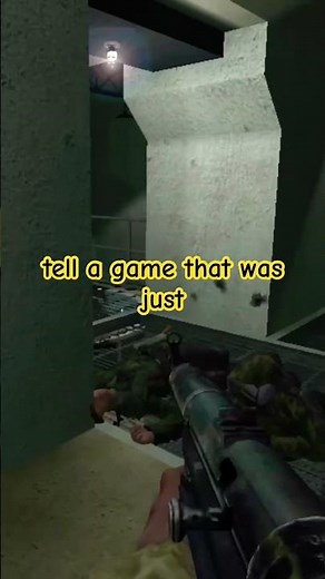 Call of Duty 1 in 2003 was way ahead of its time