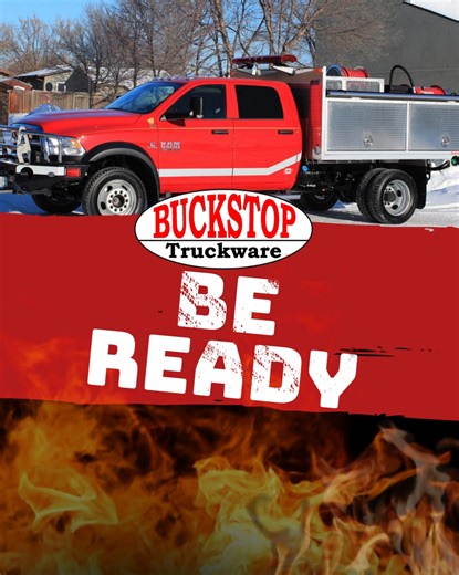 Rescue fleets and fire teams trust Buckstop. Why? We get them in quick and ready to work. Buckstop's Wildland Active Electronic Suspension is built for heavy loads and pounding terrain. The onboard computer senses driving conditions and adjusts suspension before the driver even feels it. #Buckstopfire #BrushTruck #wildlandfire | Buckstop Truckware