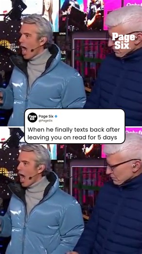 Andy Cohen and Anderson Cooper were SHOOK by mentalist Oz Pearlman 😂 🎥: CNN New Year's Eve 2026/YouTube | Page Six