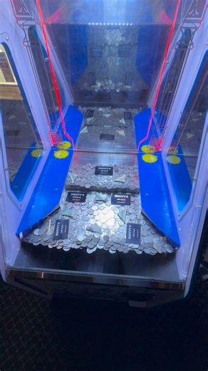 New coin pusher machine fully loaded and running!! | Smittys Bar & Grill