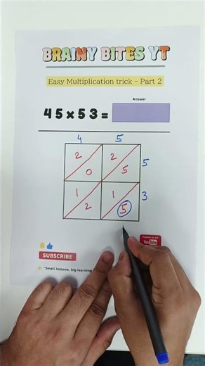 Easy Multiplication Trick Part 2 ✨ | Multiply Faster with This Smart Method! #MultiplyQuick