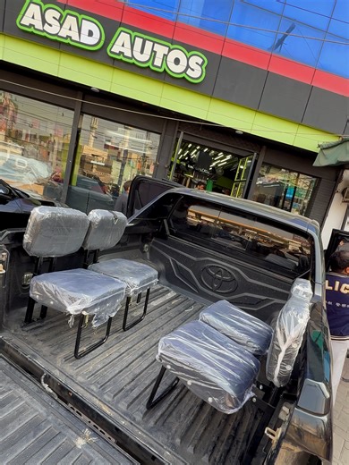Upgrade Your Toyota Revo GR with Trunk Seats