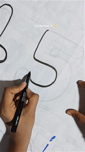 How to write cute five ✍️ Number 5 writting method #numbers #shorts