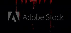 Add a Chilling Element to Your Videos with Night Animated Dripping Blood Overlay