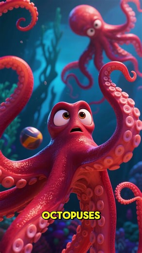 The octopus that throws shells at enemies #animalfacts #wildlife #funfacts