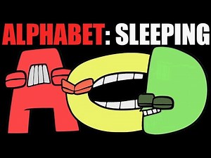 Alphabet Lore but they are in Sleeping (A-Z...)