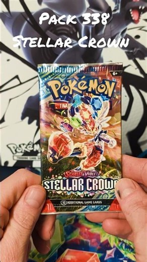 pack 338: stellar Crown #pokemon #pokemoncards #pokemontcg #guernsey