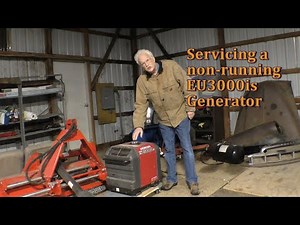 Honda EU3000IS, Service a Non Running Generator