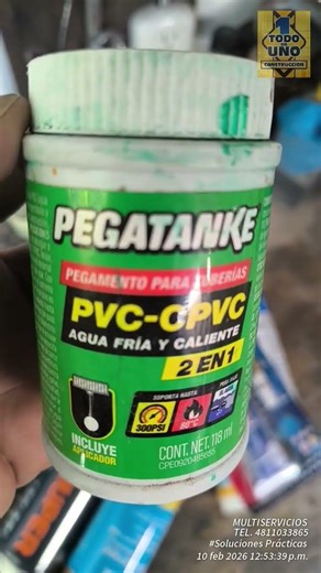 Adhesivo PVC-CPVC