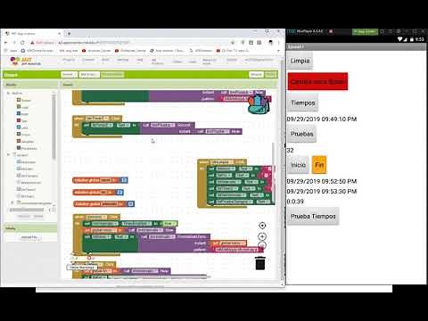 AppInventor Tiempos