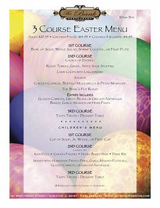 Let's do Brunch: Local Restaurants Feature Easter Menus