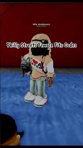 FEMALE OUTFIT CODES FOR PHILLY STREETS 2 #roblox #phillystreets #ps2 #hoodgames #shorts #rblx