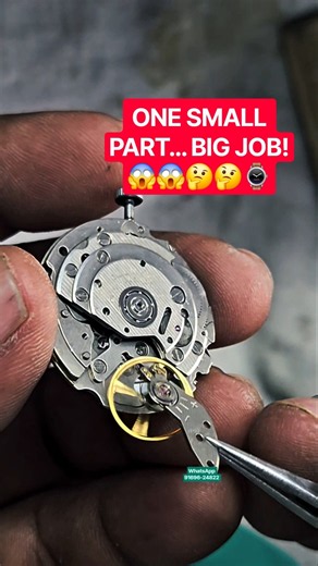 Automatic Watch Repairing | Balance Wheel Fitting in Automatic Movement | Watch Repair