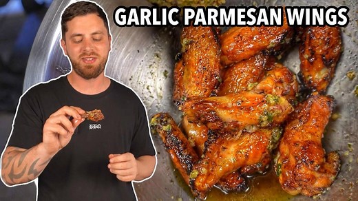 How to Make Garlic Parmesan Chicken Wings