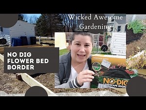 No Dig Flower Bed Border - Easy DIY Garden Build